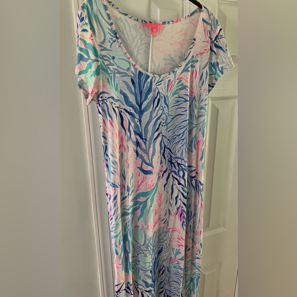 Lilly Pulitzer maxi dress size large